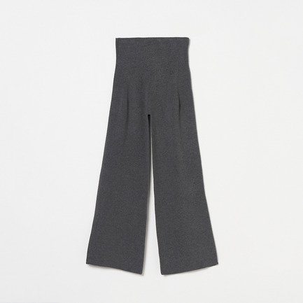 KNIT STRAIGHT PANTS 詳細画像 チャコール 1