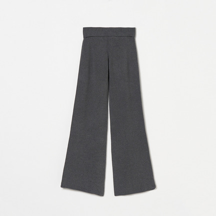 KNIT STRAIGHT PANTS 詳細画像 チャコール 6
