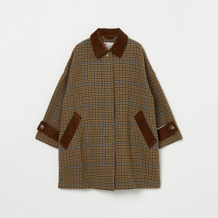 MALTON HEAT TWEED GUNCLUB COAT 詳細画像 ブラウン系 1