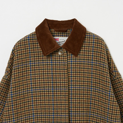 MALTON HEAT TWEED GUNCLUB COAT 詳細画像 ブラウン系 3