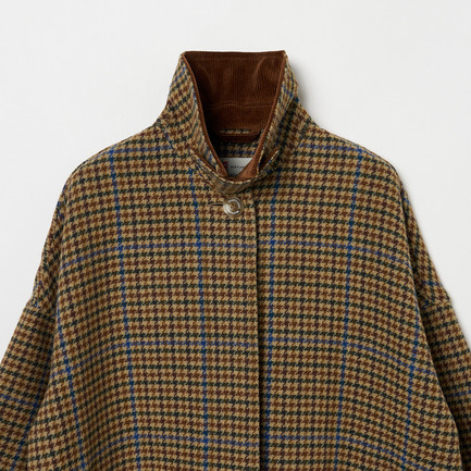 MALTON HEAT TWEED GUNCLUB COAT 詳細画像 ブラウン系 4