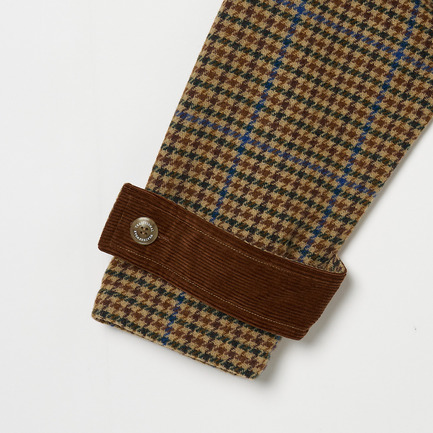 MALTON HEAT TWEED GUNCLUB COAT 詳細画像 ブラウン系 5