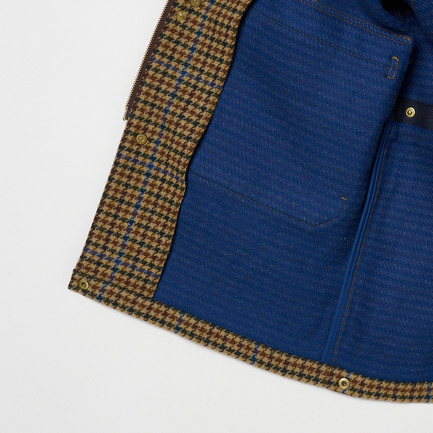ELTON HEAT TWEED GUNCLUB BLOUSON  詳細画像 ブラウン系 5