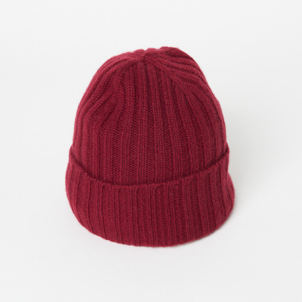 CASHMERE 2x2 RIB KNITCAP