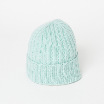 CASHMERE 2x2 RIB KNITCAP 詳細画像 グリーン系 1