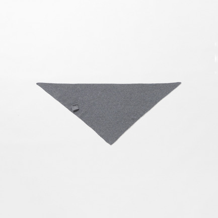 CASHMERE TRIANGLE SCARF 詳細画像 グレー 1