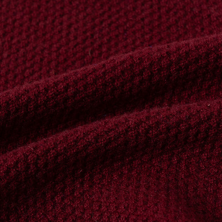 CASHMERE TRIANGLE SCARF 詳細画像 ワイン 5