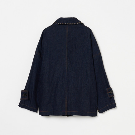 HUMBIE DENIM JACKET STUDS 詳細画像 ダークブルー 1