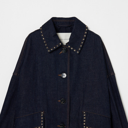 HUMBIE DENIM JACKET STUDS 詳細画像 ダークブルー 2