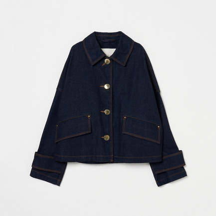HUMBIE DENIM SHORT JACKET