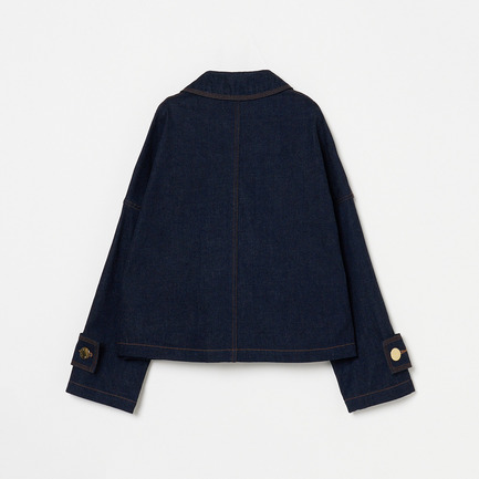 HUMBIE DENIM SHORT JACKET 詳細画像 ダークブルー 1