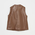 LEATHER GILET 詳細画像