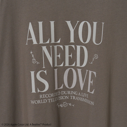 BEATLES PRINT BIG T-SHIRT 詳細画像 チャコール 5