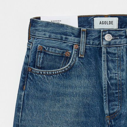 REN JEAN HIGH ISE WIDE LEG 27.5 詳細画像 ダークブルー 3