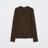 SHINY RIB LONG SLEEVE PULLOVER 詳細画像