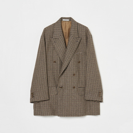 BIG DOUBLE JACKET SHEPHERD CHECK