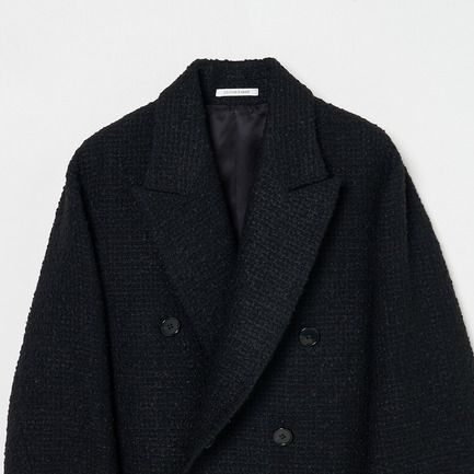 COTTAGE COAT ITALIAN TWEED 詳細画像 ブラック 2