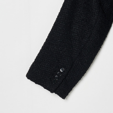 COTTAGE COAT ITALIAN TWEED 詳細画像 ブラック 3