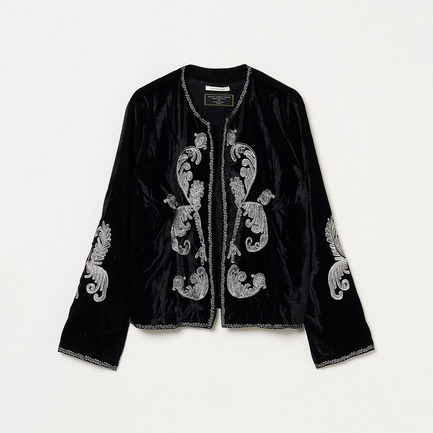 Velvet Embroidery JACKET