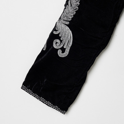 Velvet Embroidery JACKET 詳細画像 ブラック 3