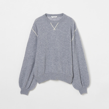 ARABIAN SLEEVE CASHMERE PULLOVER