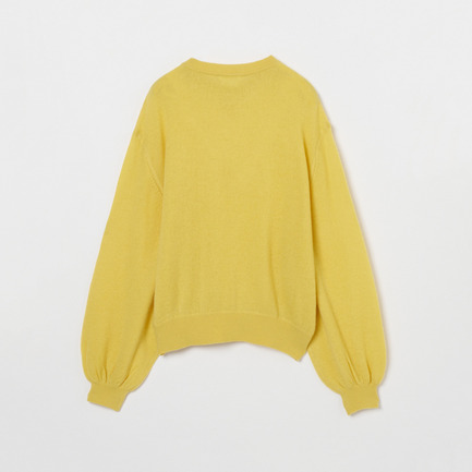 ARABIAN SLEEVE CASHMERE PULLOVER 詳細画像 イエロー 2