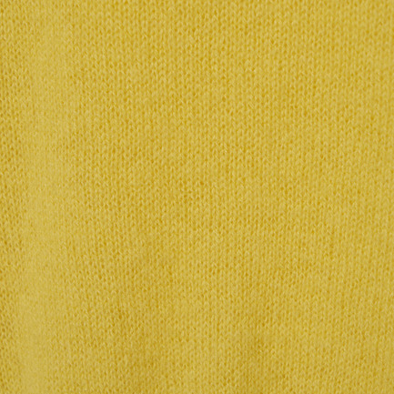 ARABIAN SLEEVE CASHMERE PULLOVER 詳細画像 イエロー 6
