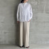 NO COLLAR BIB YOKE SHIRT 詳細画像