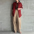 COTTON TENCEL NEL SHIRT 詳細画像