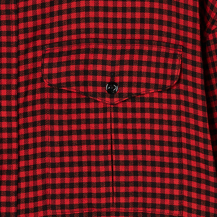 COTTON TENCEL NEL SHIRT 詳細画像 レッド 7