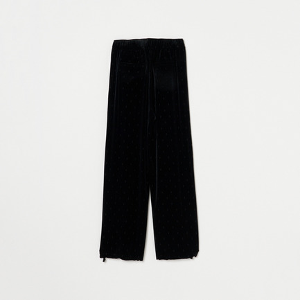 VELOUR EASY PANTS 詳細画像 ブラック 1