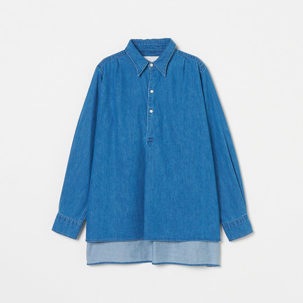 DENIM SHIRT PULLOVER