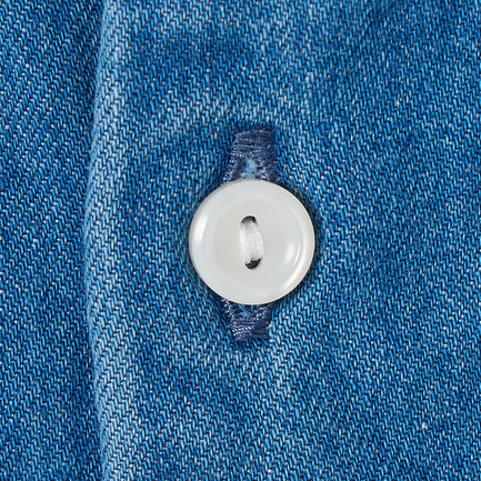 DENIM SHIRT PULLOVER 詳細画像 ダークブルー 6