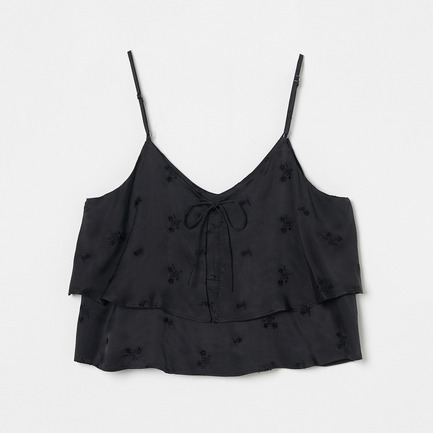 FLOWER 2WAY BUSTIER 詳細画像 チャコール 1