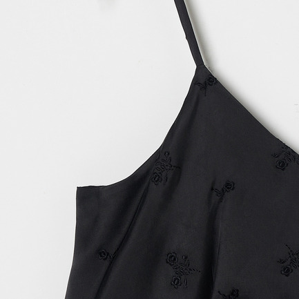 FLOWER 2WAY BUSTIER 詳細画像 チャコール 3
