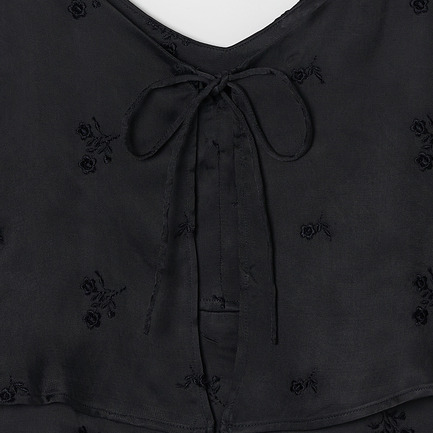 FLOWER 2WAY BUSTIER 詳細画像 チャコール 5