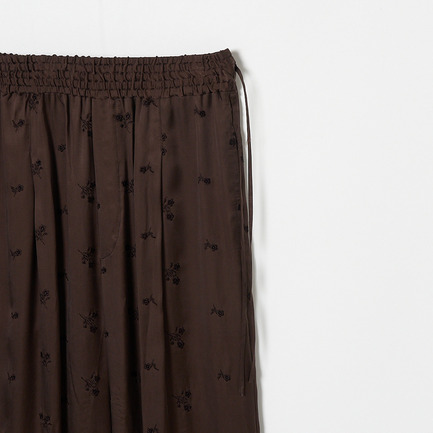 FLOWER PANTS 詳細画像 ブラウン 3