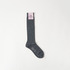 Wool wide ribbed high socks 詳細画像