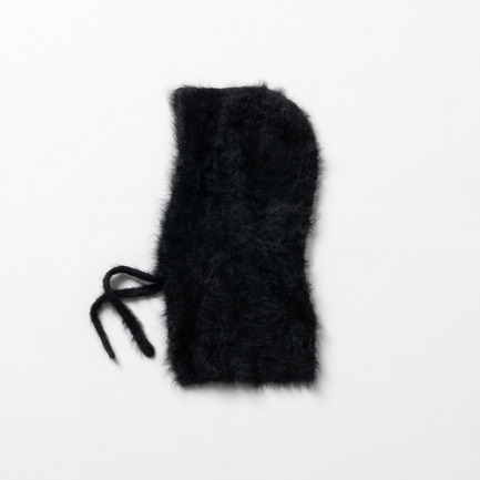 CASHMERE FUR HOODIE 詳細画像 チャコール 1