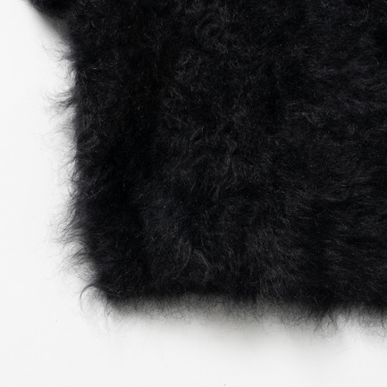 CASHMERE FUR HOODIE 詳細画像 チャコール 2
