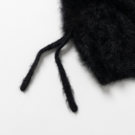 CASHMERE FUR HOODIE 詳細画像 チャコール 3
