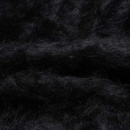 CASHMERE FUR HOODIE 詳細画像 チャコール 4