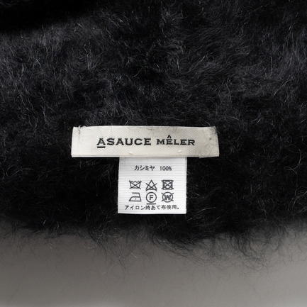 CASHMERE FUR HOODIE 詳細画像 チャコール 5