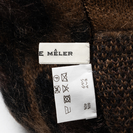 SILK MOHAIR POCKET CAPE 詳細画像 ブラウン系 4