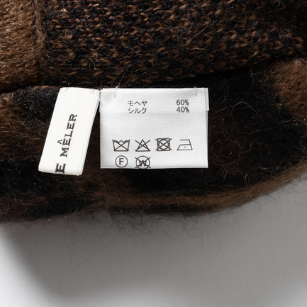 SILK MOHAIR POCKET CAPE 詳細画像 ブラウン系 7