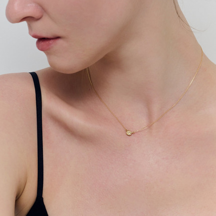 Diamond Glove Necklace 詳細画像 ゴールド 4
