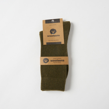 WOOL TWO LINE SOCKS