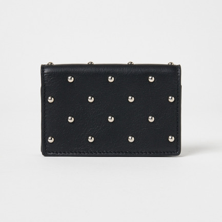 BUSINESS CARD CASE STUDDED 詳細画像 ブラック 1