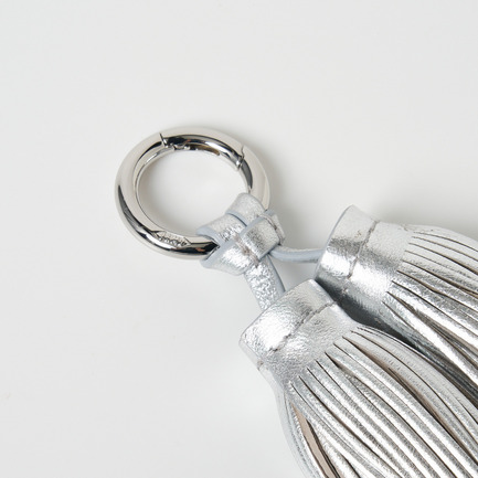 DOUBLE TASSEL CHARM 詳細画像 シルバー 2