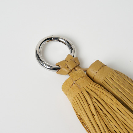 DOUBLE TASSEL CHARM 詳細画像 マスタード 2